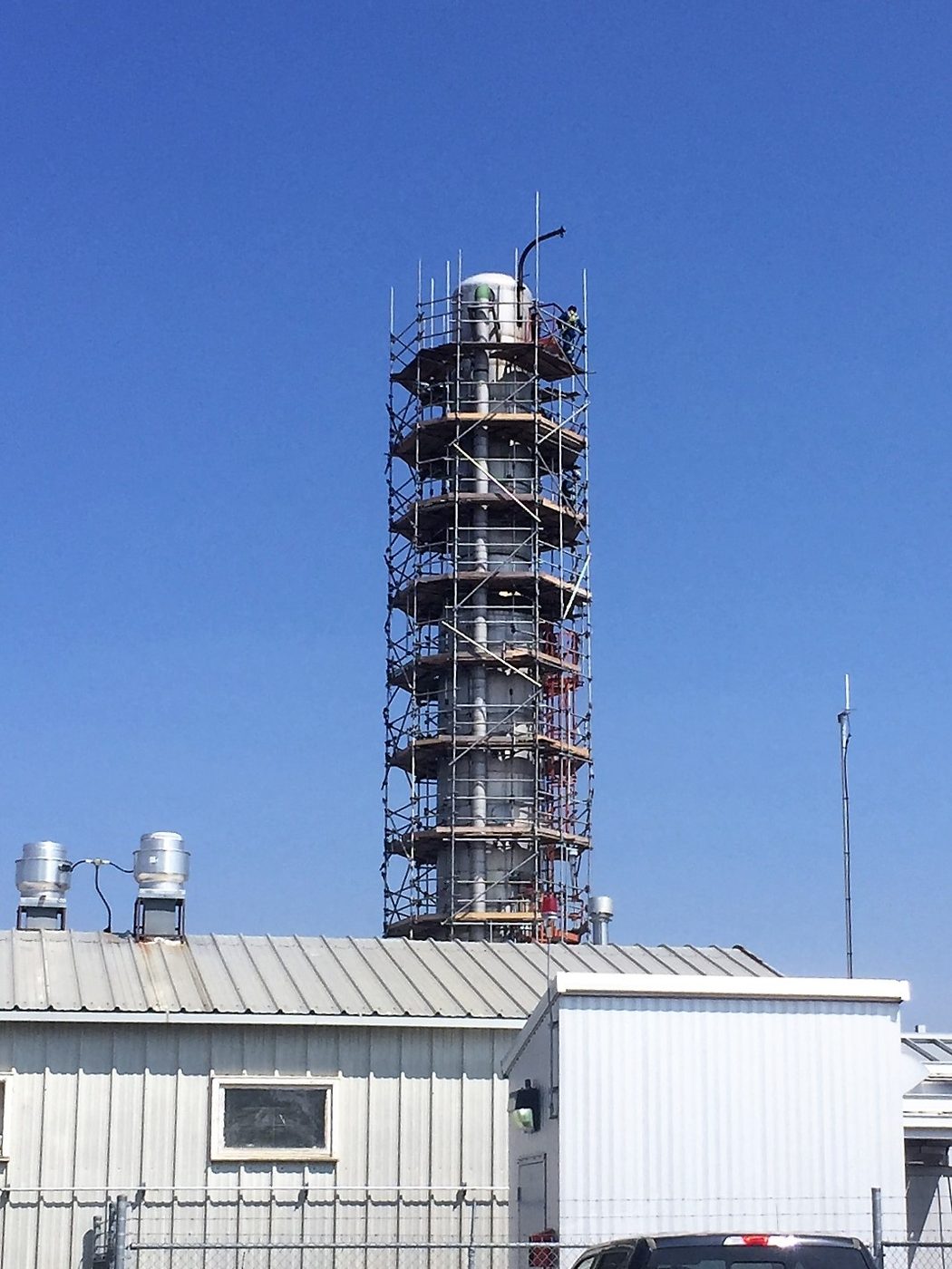 Keyera Rimbey scaffolding project